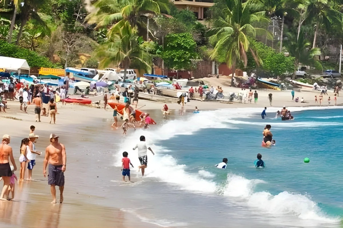 Sayulita Surfing Beach